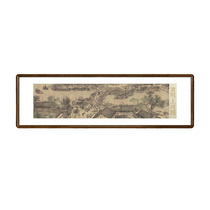 Qingming River map mural Landscape Chinese painting Chinese living room sofa background wall decorative painting Office study hanging painting