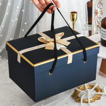 Hand gift box wedding gift box gift box bridesmaid gift box box large birthday gift box empty box