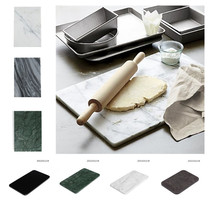  Rectangular marble bread flat cheese cutting board Storage plate Steak plate Dining plate Sushi tray Storage plate