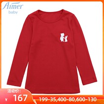 aimer baby love baby warm festival long sleeve top AB372S41