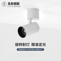 Bright ceiling led ceiling lamp household rotating adjustable angle spotlight downlight bedroom living room background wall hole light