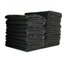 80 * 100cm thick garbage bag black bag set big white bucket garbage bag cleaning bag 50 bags