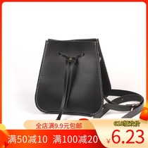 Carpenter lady single shoulder bag inclined cross-pack drawings diy handmade leather type drawing paper-type paper-like design template