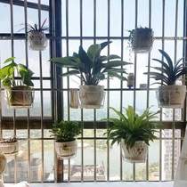 circular plant flower pot rack balcony flower rack hanging