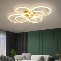 2021 new living room lamp modern simple atmospheric ring led ceiling lamp creative bedroom lamp Nordic lamp