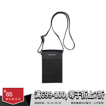 SAMESAME new simple Joker logo mobile phone bag small leather bag crossbody light mini bag men and women Tide brand