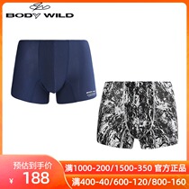 Baodi AIRZ series solid color print boxer panties set BW2018009
