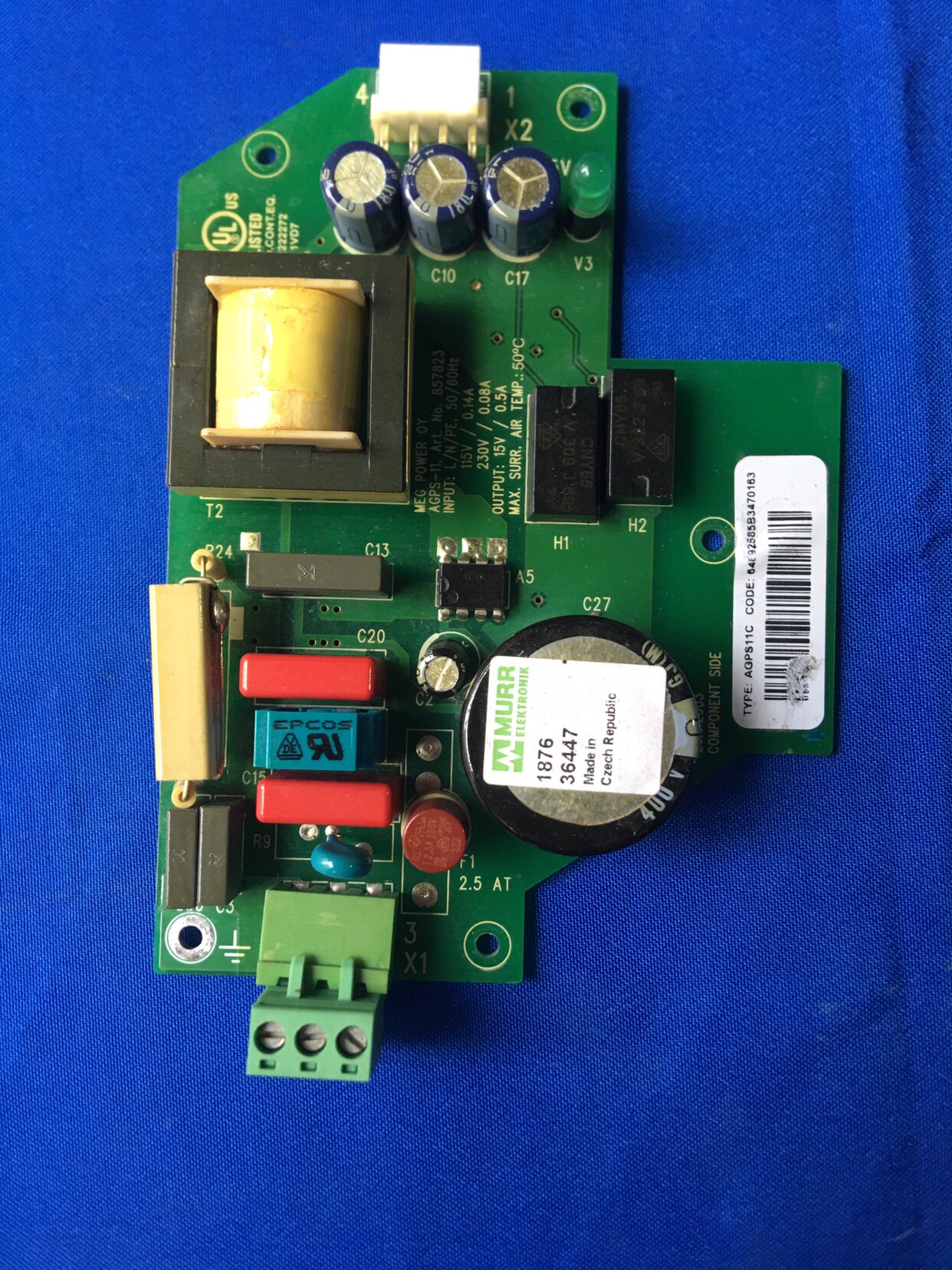 AGPS-11C AGPS11C ABB800 VFAC Accessories AGPS21C