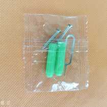 New Products Stainless Steel Memory Card Fetch Pin Promotion Plastic Rubber Plug Wall Mount Plated Nickel Flat Head Screws