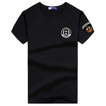 Summer cotton round neck security clothes T-shirt duty shirt duty clothes special service short sleeve security uniform security work clothes