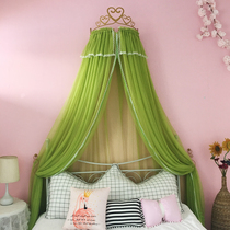 Pastoral fruit Green Princess mosquito net ins Korean cute sweet little room fit mosquito net mantle