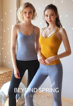 Bio spring 2021 Spring Summer new high end sexy sling fitness sports yoga slim slim slim top suit