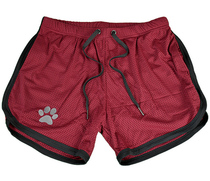 Summer sports three-point pants mens running training shorts quick-dry breathable color-color picture beach pants elastic loose fitness pants