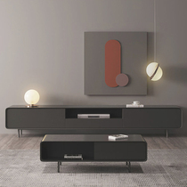Nordic modern minimalist Fancy Living Room Tea Table TV Cabinet Combo small family Tie TV cabinet light extravagant