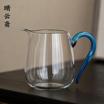 Sunny Yunyu Saifeng Yuyu made the glass fair cup of water Good Gongfu Tea Tea Sub of tea with high transparent glass