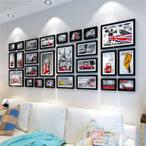 British landscape photo wall decoration European style Picture Wall European American style black and white effect hanging wall large size frame wall