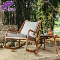 Rocking chair Home Lying Chair Adults relax chair Rocking Chair Home room Nordic Small family Type Balcony Leisure Chair