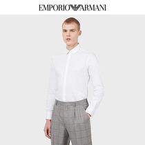 Emporio ARMANI Amani Selected Business Brigade Series Leisure Sleeping Sleeve Shirt Men