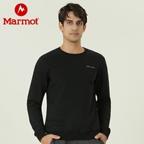 marmot Groundhog 2021 Autumn New Sports outdoor breathable wild solid color casual pullover sweater