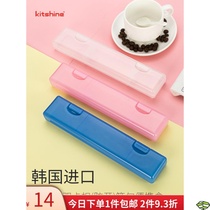 Korean Nordic Creative Adult chopsticks box portable tableware storage box student travel extended drawing box