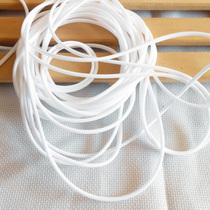 White 3MM diameter oblique stem cloth tube twill cloth ironing device matching material (dyed)