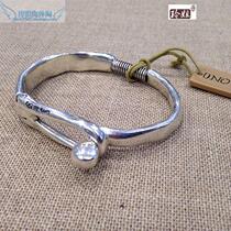 Ling sister Spanish counter UNOde50 silver plated minimalist buckle bracelet male bracelet female bracelet couple