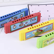 Kindergarten childrens toy harmonica whistle elementary school prize playing instrument music mini harmonica gift gift