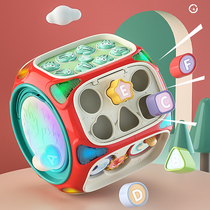 Baby 2 Music hand drum children charging 4 Bluetooth early Education 8 puzzle 1 year 0-6 months 16 baby toys 3