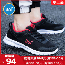 361 Children Shoes Boy Running Shoes CUHK Kids Sneakers 2022 Summer New Kids Net Face Breathable Shoes Man R