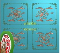 Bogu Qin chess calligraphy and painting Wireless door panel top box cabinet carved figure jdp relief figure grayscale figure Wood carving figure Computer