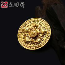 Wufu bronze mirror burial products lead tin alloy bronze mirror burial burial burial and funeral supplies