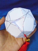 Zhuang hydrangea handmade diy material children March 3 origami hand painting white Chongyang Cornel sachet