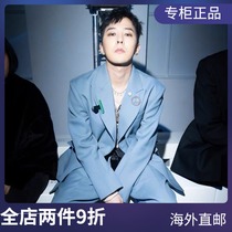 (Official website spot) WE11DONE GD embossed LOGO behind the same paragraph loose casual suit mens jacket women