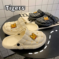 Hole Dongle Shoes Women Summer New Breathable Anti-Slip Deodorant Nurse head towed sand beach outside wearing thick bottom Baotou sandals