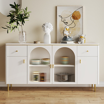 Light extravagant rock plate dining side cabinet modern minimalist living-room lockers leaning against wall bowls cabinets Home Kitchen tea Water cabinet Xuanguancabinet