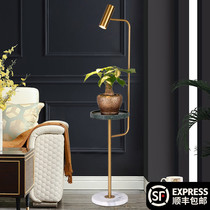 Nordic floor lamp ins Living room bedroom bedside lamp Creative coffee table Post-modern minimalist LED vertical floor lamp