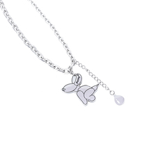 PCMY Birthday Gift Life Great Necklace Hip Hop Exquisite Couple Pendant Tide People Pendant Accessories Lock Bone Chain