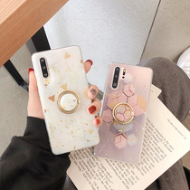 Gold leaf bracket p20 p30pro Huawei mate20 Pro fallproof nove4 5pro mobile phone shell female creative personality net red tide