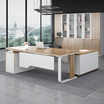 Boss Table Office Furniture Brief Modern Plate Large Class Bench Desk Manager Table Desk Chair Combinations