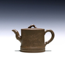 Gavin Yixing pure handmade purple clay pot bubble teapot original mine old section bamboo section 250cc