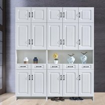 Yi Fen furniture elegant blister door shoe cabinet porch cabinet Hall display cabinet Cabinet Press door shoe cabinet