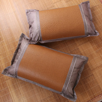 Pillow case Summer Cool Ice Silk bamboo rattan pillowcase summer mat single adult pillow towel pair Pat 2