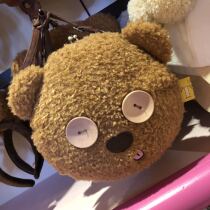 Japan USJ Universal Studios timu bear cartoon cute plush age shoulder bag storage bag