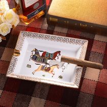 CIGARLOONG cigar ashtray European ceramic decoration classical modern large creative fashion ashtray