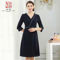 Beauty salon work clothes female health club high-end technician foot bath fashion temperament medical beauty skin Management clothing 51