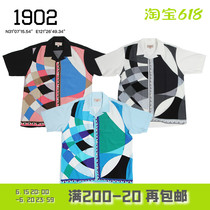 1902 spot Supreme 21SS Emilio Pucci S Shirt joint collared short sleeve shirt