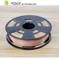 3D printer high quality supplies PLA 1 75 3 00mm color gradient colorful environmental protection material gross weight 1KG