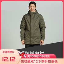 Warm casual jacket outdoor mountaineering mens autumn and winter thickened windproof jacket