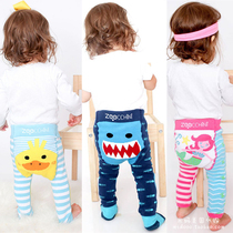 Zoocchini baby knee pants crawling pants baby toddler toddler toddler socks set climbing pants leggings