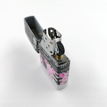 2019 new ZIPPO kerosene lighter peppa pig six-sided color printing matte paint skittles gift box